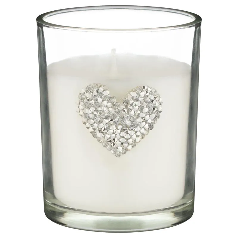 Bougie parfumee cur strass